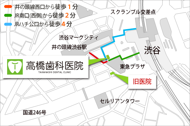 渋谷の歯科